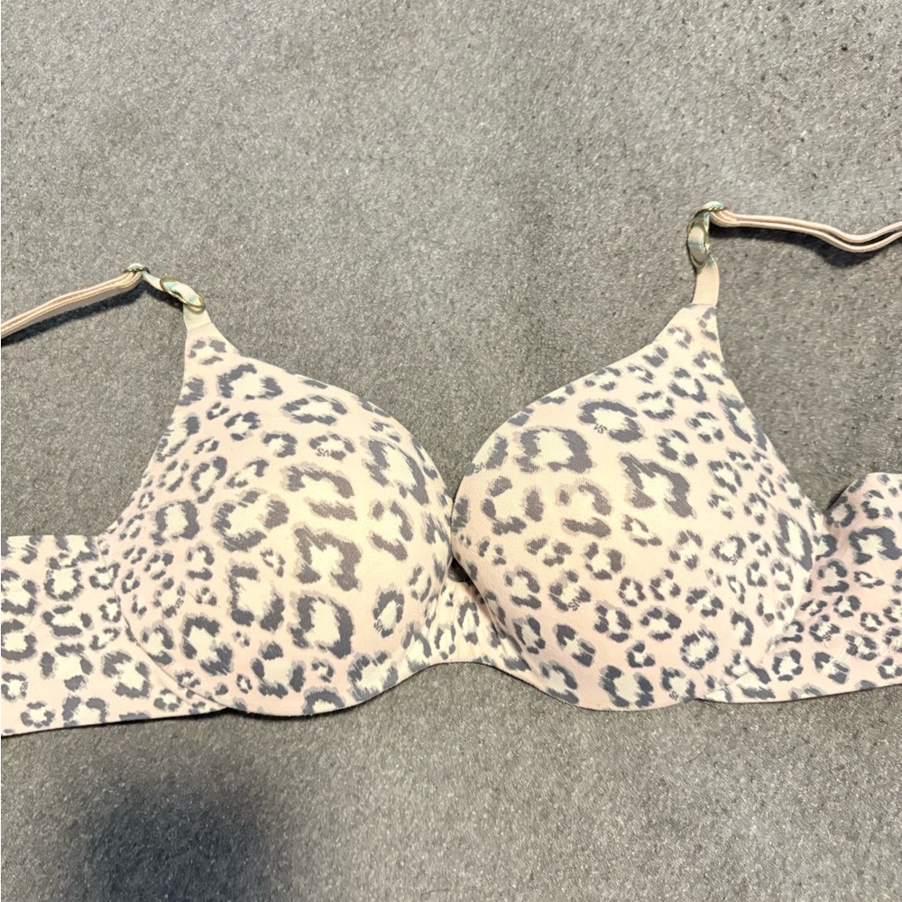 Leopard Print Women's Bra